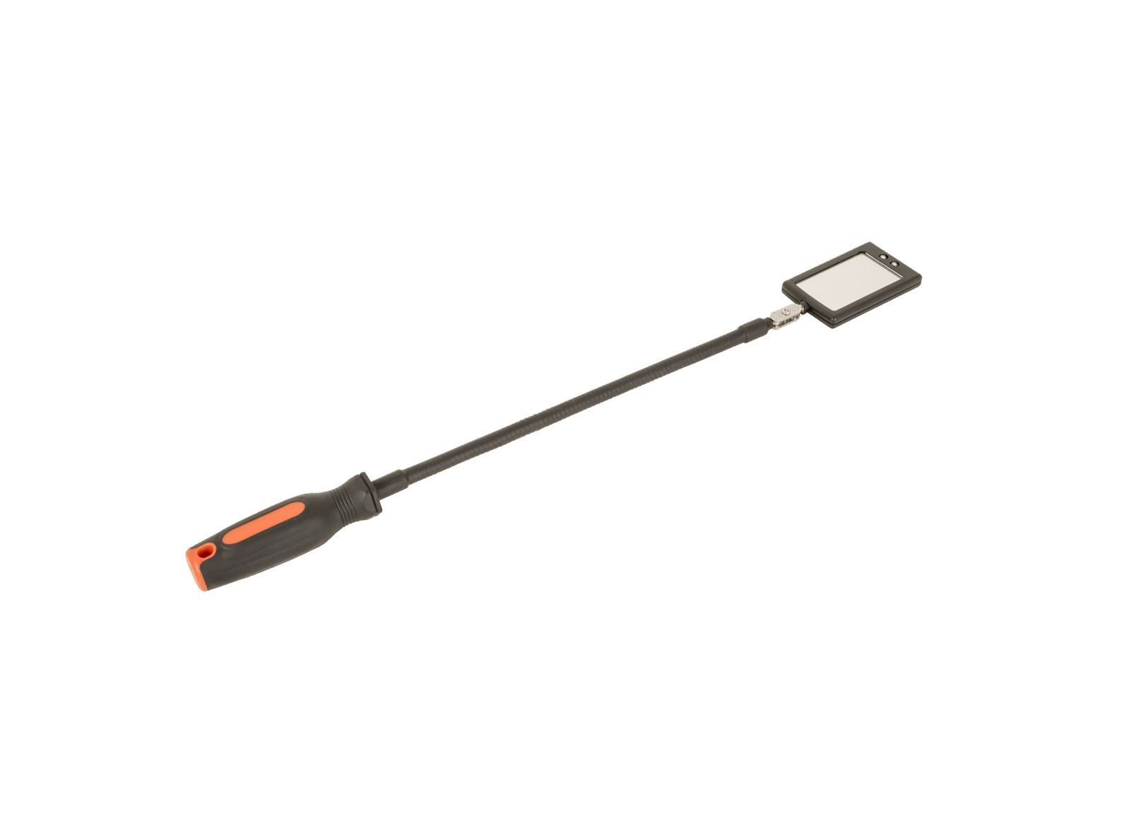 Espejo de inspección pivotante con LED y cable semirrígido aislado - Imagen 1