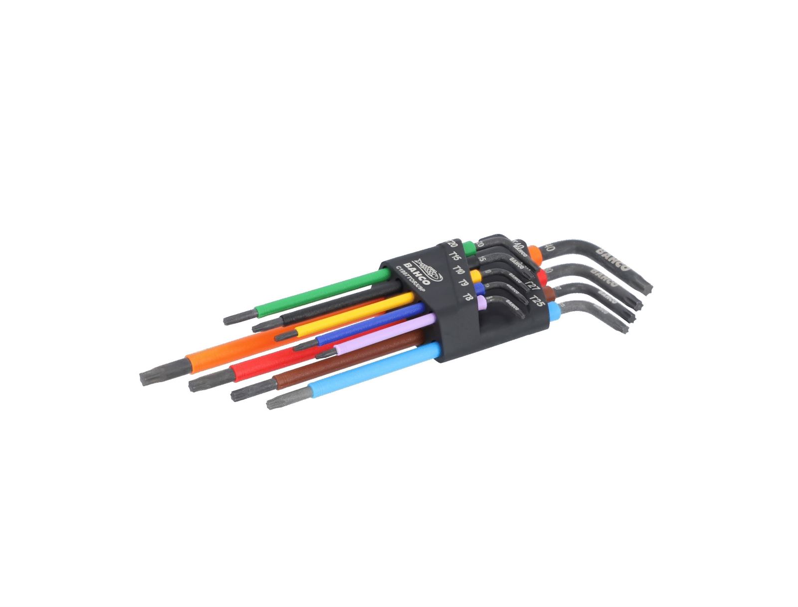 Juego 9 llaves tipo allen TORX® de colores - Imagen 1
